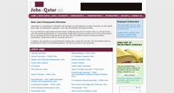 Desktop Screenshot of jobsinqatar.info
