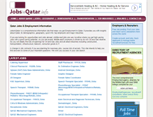 Tablet Screenshot of jobsinqatar.info