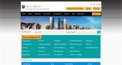 Desktop Screenshot of jobsinqatar.org